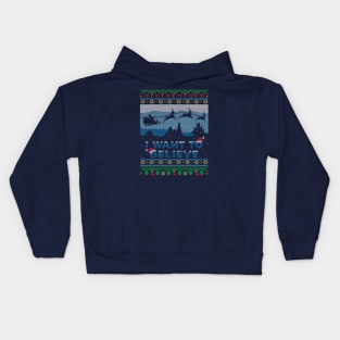 Believe in Christmas Kids Hoodie